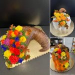 Flowers bouquet cake