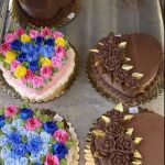 Mother’s Day heart cakes