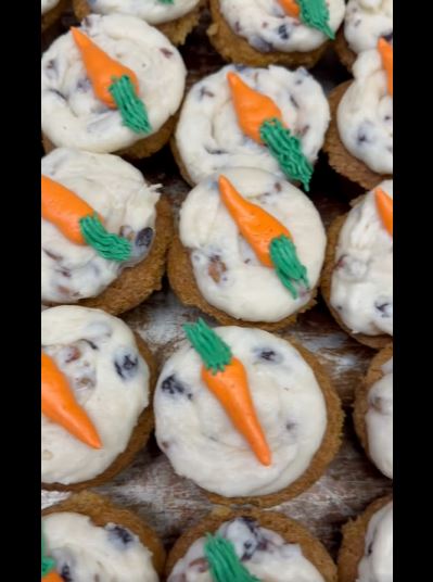 Carrot cupcakes